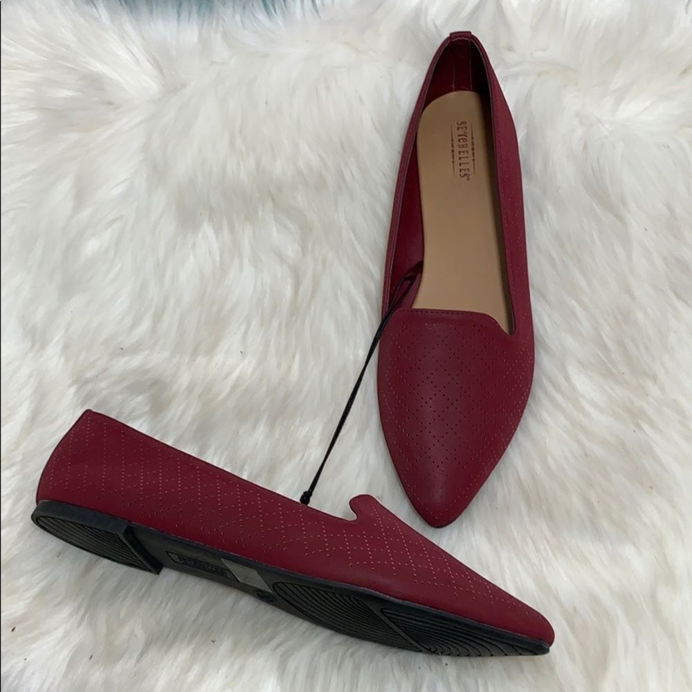Anthro Seychelles Cardinal Ballet Flats‎ Si…